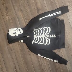 Skeleton Sherpa Glow in the Dark